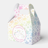 Ballotins Unicorne Baby shower Pastel Rainbow (Arrière)
