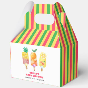 Ballotins Unique Baby shower de crème glacée à fruits tropic