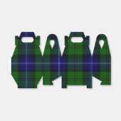 Ballotins Urquhart tartan bleu vert plaid (Déplié)
