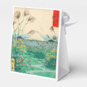 Ballotins Utagawa Hiroshige - Plaine d'Otsuki dans la provin (Arrière)