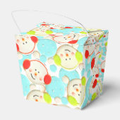 Ballotins Vacances colorées Snowmen (Arrière)