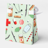 Ballotins Vacances de Noël d'infirmière (Arrière)