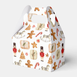 Ballotins Vacances d'hiver Noisette Motif biscuit