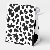 Ballotins Vache blanche et noire Imprimer Fête d'anniversair (Arrière)