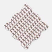 Ballotins Vache Brown et blanche Silhouette (Déplié)