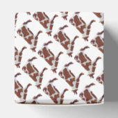 Ballotins Vache Brown et blanche Silhouette (Haut)