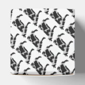 Ballotins Vache Noir et Blanc Silhouette (Haut)