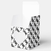 Ballotins Vache Noir et Blanc Silhouette (Ouvert)