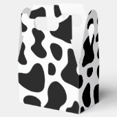 Ballotins Vache noire et blanche Imprimer Anniversaire (Ouvert)
