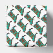 Ballotins Vache Silhouette Brown et Turquoise (Haut)