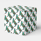 Ballotins Vache Silhouette Brown et Turquoise (Arrière)