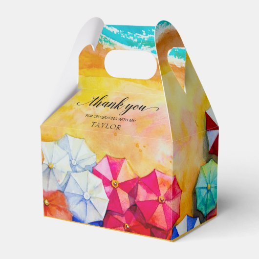 Ballotins Vagues de sable de plage Merci (Verso)