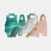 Ballotins Vagues sur la plage de sable Personnel (Déplié)