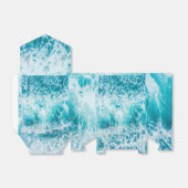 Ballotins Vagues tropicales de l'océan bleu (Déplié)