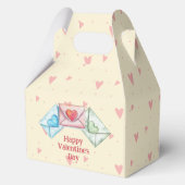 Ballotins Valentine Envelope and Hearts (Recto)