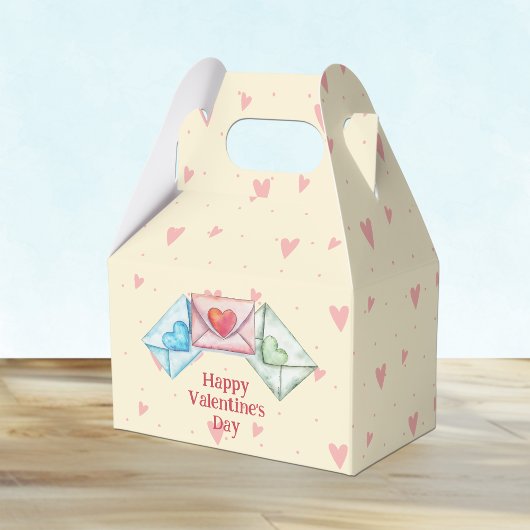 Ballotins Valentine Envelope and Hearts