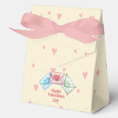 Ballotins Valentine Envelope and Hearts (Recto)