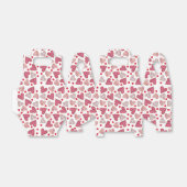 Ballotins Valentine Motif de cookies cardiaques (Déplié)