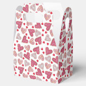 Ballotins Valentine Motif de cookies cardiaques (Ouvert)