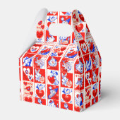 Ballotins Valentine Retro Love Hugs Motif (Arrière)