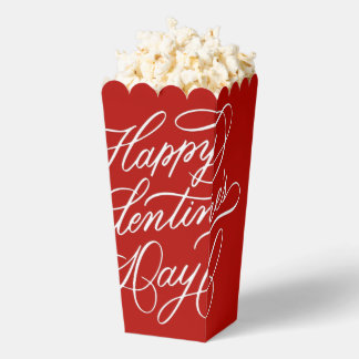 Ballotins Valentines Day Elegant Calligraphy Red