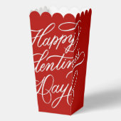 Ballotins Valentines Day Elegant Calligraphy Red (Recto)