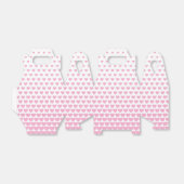 Ballotins Valentines Motif en forme de coeur rose (Déplié)