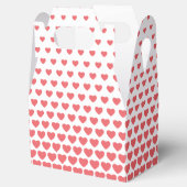 Ballotins Valentines Motif en forme de coeur rouge (Ouvert)