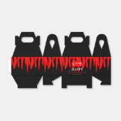 Ballotins Vampire Lèvres sanguines Halloween fête d'annivers (Déplié)