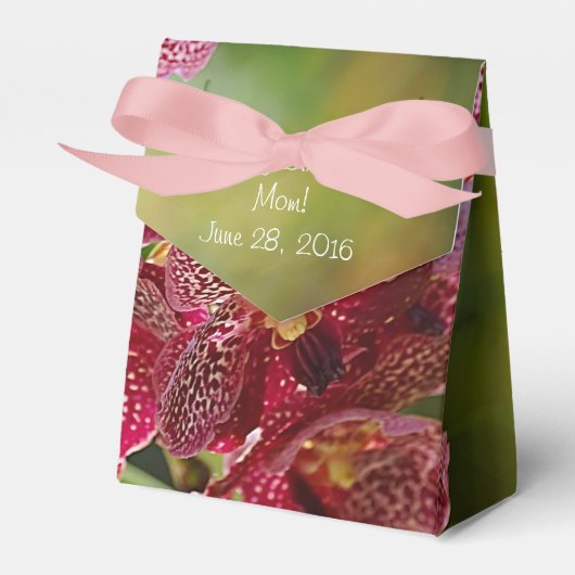 Ballotins Vanda Orchid Cluster Tente d'anniversaire (Verso)