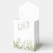 Ballotins Végétation moderne Foliage Mariage Favor Box (Ouvert)