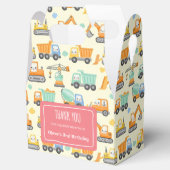 Ballotins Véhicules de construction de cartons mignons (Ouvert)