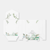 Ballotins Verdure Chic Mariage Favoriser Les Boîtes (Déplié)