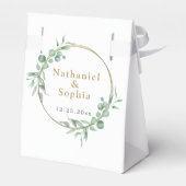 Ballotins Verdure or Aquarelle Eucalyptus Mariage (Arrière)