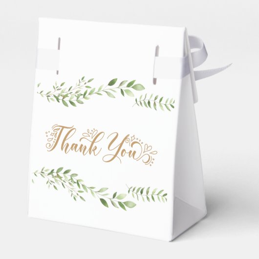 Ballotins Verdure or Aquarelle Eucalyptus Mariage (Arrière)