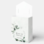 Ballotins Verdure rustique Aquarelle Eucalyptus Mariage (Ouvert)