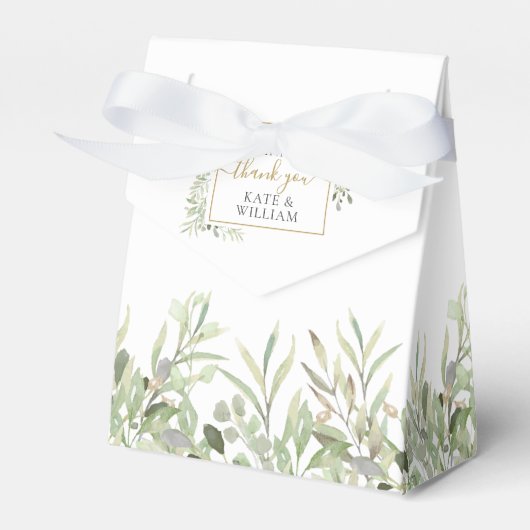Ballotins Verdure Un doux début Merci Mariage (Verso)