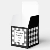 Ballotins Vérification de Buffalo - Classique noir et blanc (Ouvert)