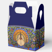 Ballotins Verre tendu Thankgiving Turquie Gable (Ouvrir)