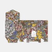 Ballotins Verre Trait Baptême Baptême Favoriser (Déplié)