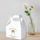 Ballotins Verres à Champagne pour un Toast à l'Amour