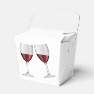 Ballotins Verres à vin rouge de Bourgogne Mariage Fête