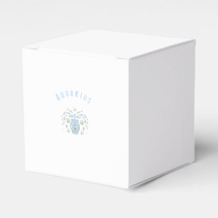 Ballotins Verseau Aquarius rose, impression signe du zodiaqu