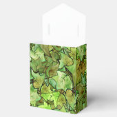 Ballotins Vert anglais Ivy Nature Motif d'aquarelle (Ouvert)