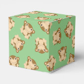 Ballotins Vert Baby shower singe (Arrière)