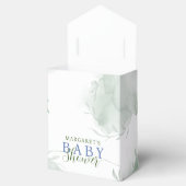 Ballotins Vert Bleu hydrangée C'est un Baby shower garçon Fa (Ouvert)