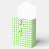 Ballotins Vert de printemps Gingham classique (Ouvert)
