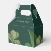 Ballotins Vert émeraude Élégante végétation rustique feuille (Arrière)