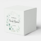 Ballotins Vert Eucalyptus Rustic Sweet 16 (Arrière)