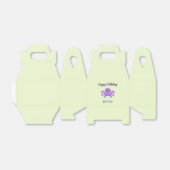 Ballotins Vert octopus mou violet (Déplié)